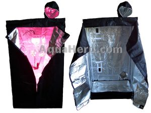 Kasviteltta eli kasvatusteltta Mylar.
